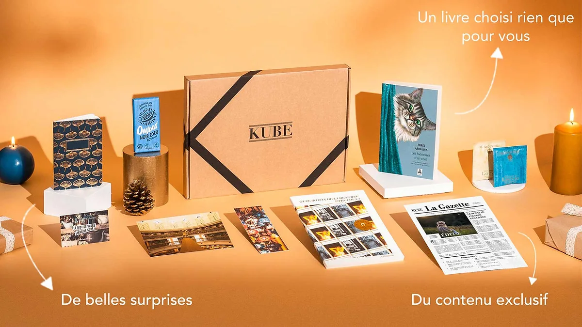 Box Kube avec un livre et des surprises